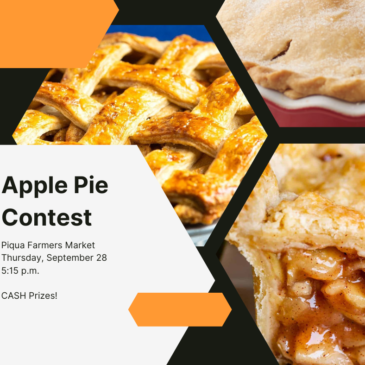 Farmers Market to host Apple Pie Baking Contest