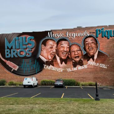 Mills Brothers Mural coming to Downtown Piqua