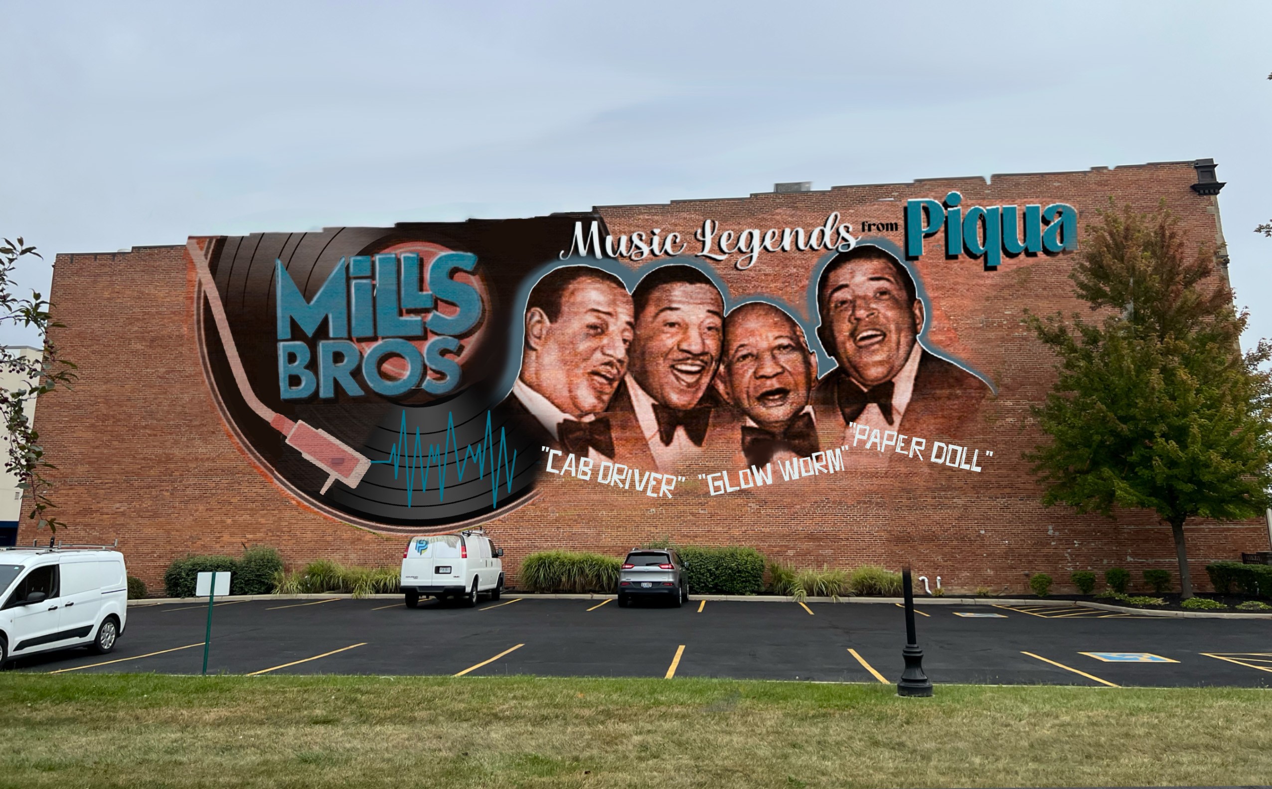 Mills Brothers Mural coming to Downtown Piqua - Mainstreet Piqua